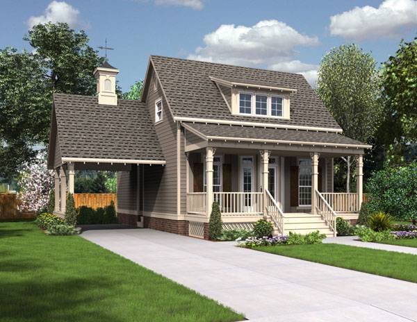 Front Rendering image of The Jefferson - 1625 House Plan